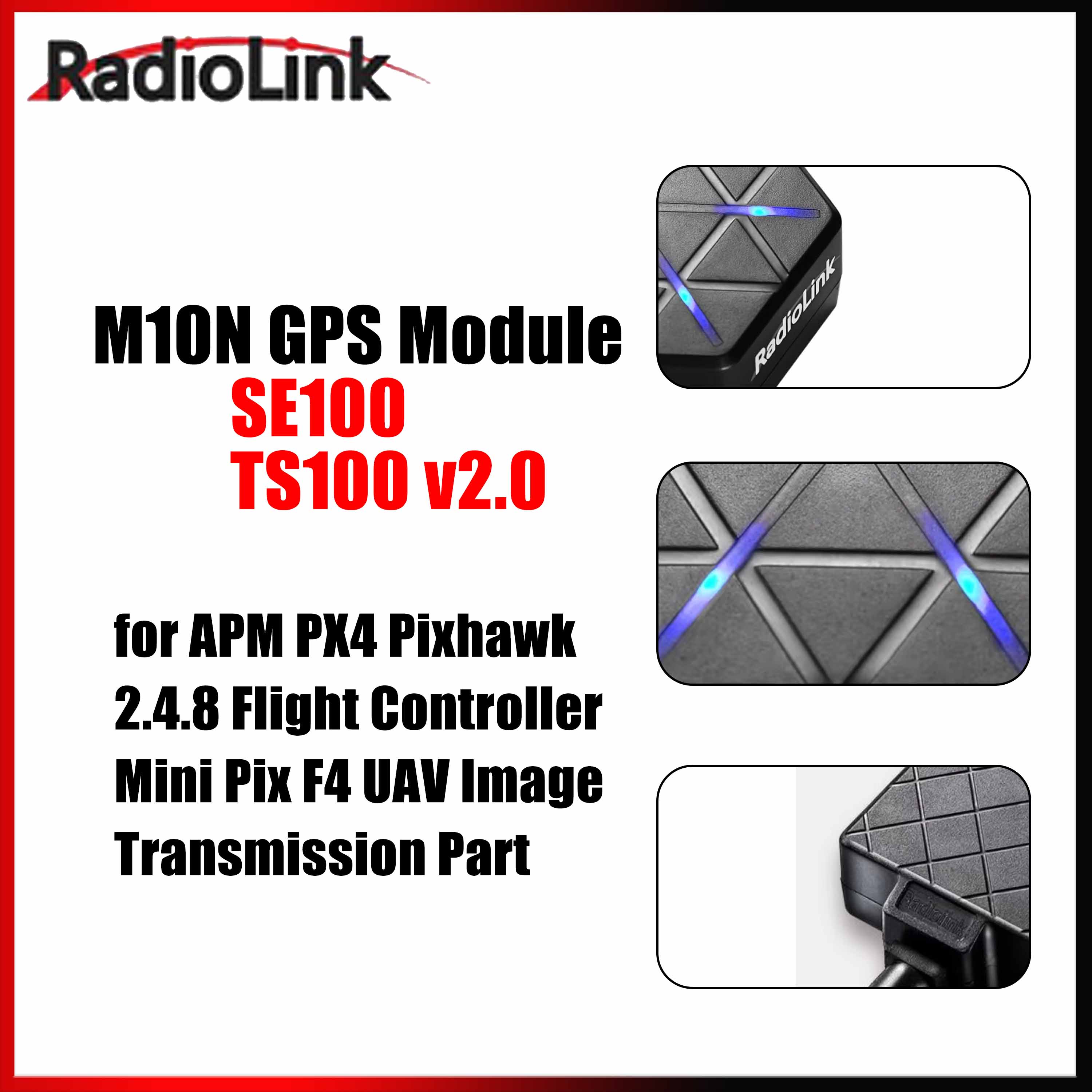 RadioLink SE100 TS100 v2.0 M10 - đánh giá và giá Drone Kit Hexacopter